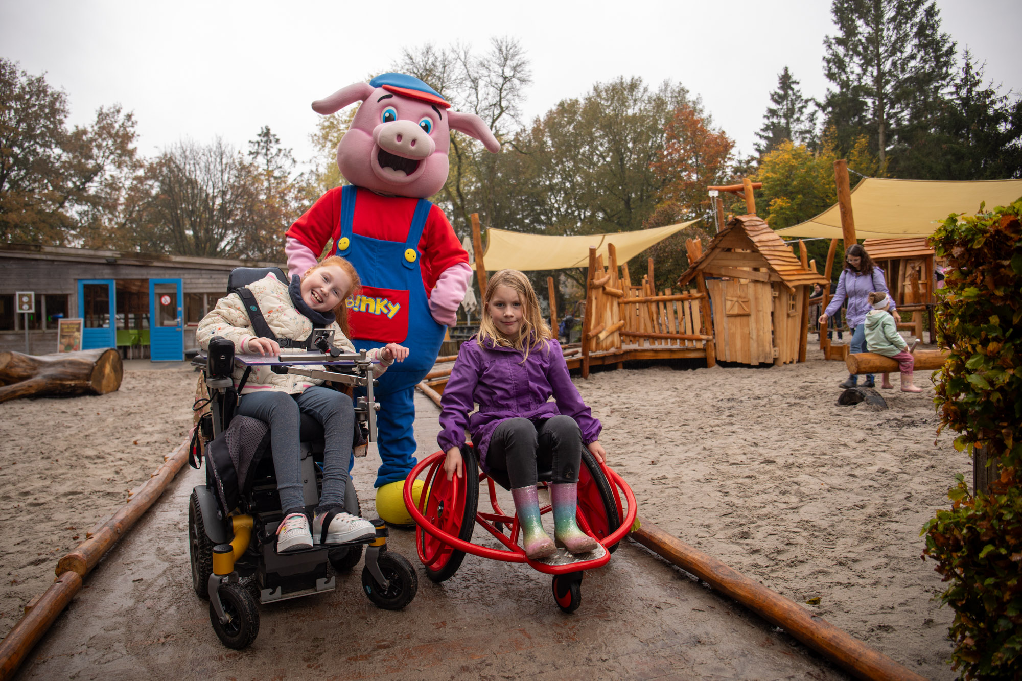 Naomi en Felinde met Binky