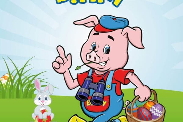 Vier Pasen bij Binky!